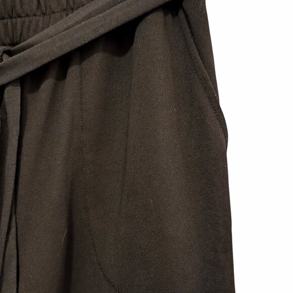 Iron Yokai Unisex Sz L Tobi Black Embroidered Adjustable Ties Jogger Work Pants - Picture 5 of 12